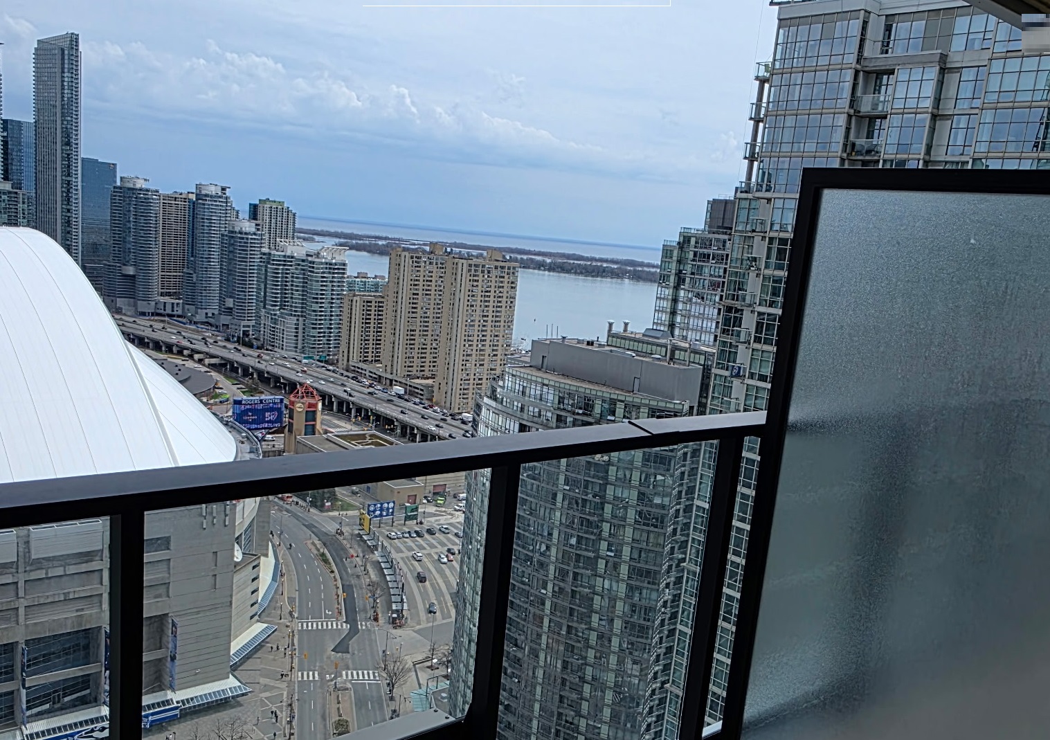 Balcony city view
